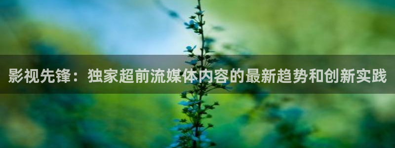 琪琪倫理影院：影視先鋒：獨家超前流媒體內容的最新趨勢和創新實踐